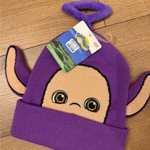 Teletubbies Purple Knit Hat- TINKY WINKY